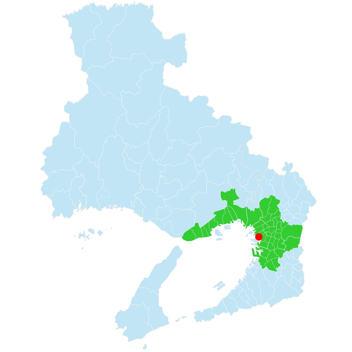 オフロード地図：関東・関西エリア